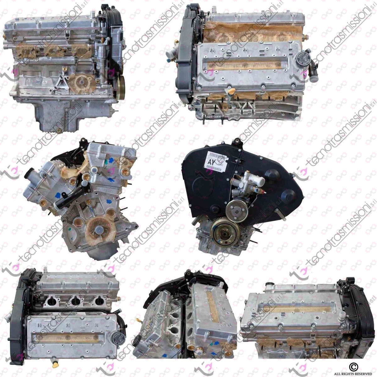 MOTORE SEMICOMP. A. ROMEO 3.0 V6 24V